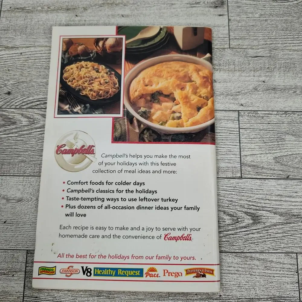 Campbells Holiday Classics‎ 60 Fast Festive Recipes Cookbook Booklet 1998